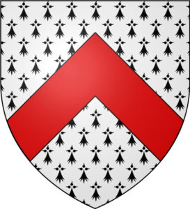 Coat of Arms of Lord Audley: Battle of Blore Heath, fought on 23rd September 1459 in the Wars of the Roses