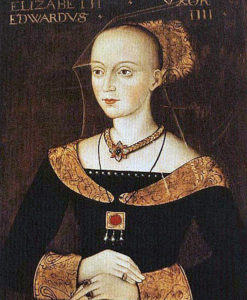 Elizabeth Woodville, future queen of King Edward IV: Second Battle of St Albans, fought on 17th February 1461 in the Wars of the Roses