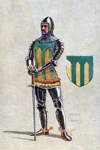 Knight: Second Battle of St Albans, fought on 17th February 1461 in the Wars of the Roses