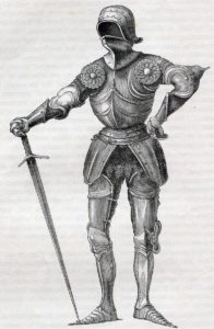 Suit of Armour: Battle of Tewkesbury on 4th May 1471 in the Wars of the Roses