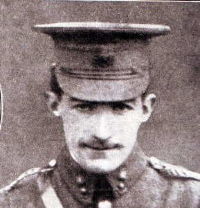 Captain Wright Royal Engineers awarded the Victoria Cross for his conduct at Mons and the Aisne. Captain Wright was killed on 14th September 1914