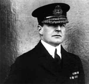 Rear Admiral David Beatty RN. Beatty’s battle cruiser squadron was despatched by the Commander-in-Chief of the Grand Fleet, to provide support for the Heligoland Bight operation on 28th August 1914. Beatty’s ships were crucial in winning the battle, sinking the German light cruisers Cöln and Ariadne.