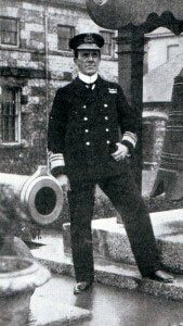 Vice Admiral Sir Frederick Doveton Sturdee RN, British commander at the Battle of the Falkland Islands 8th December 1914 in the First World War