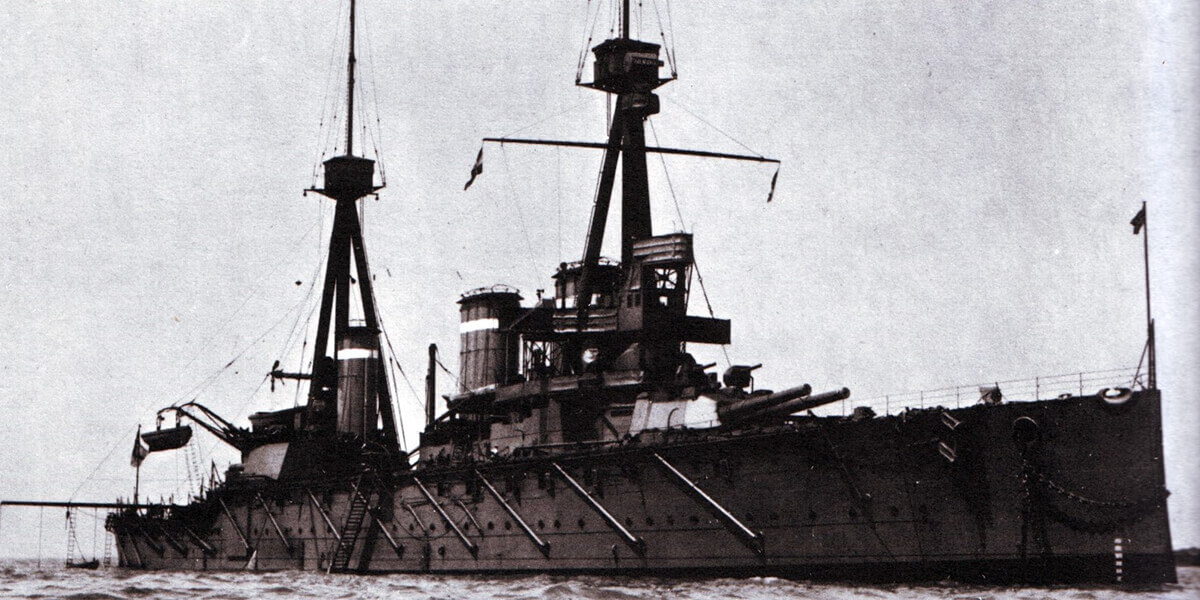 Admiral Graf von Spee’s flagship the protected cruiser SMS Scharnhorst: To buy a picture of SMS Scharnhorst click here.