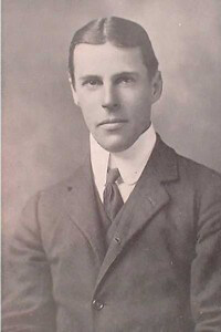 Captain Cecil Fox RN commander of the British force at the Texel action on 17th October 1914 and captain of HMS Undaunted