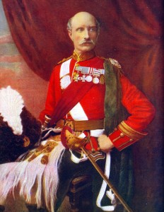 Lieutenant General Sir George White VC DSO GCB British commander-in-chief at the Battle of Ladysmith Lombard’s Kop and Nicholson’s Nek on 30th October 1889