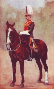 Officer of the 9th Lancers, the sole British cavalry regiment at the Battles of Belmont and Graspan in November 1899