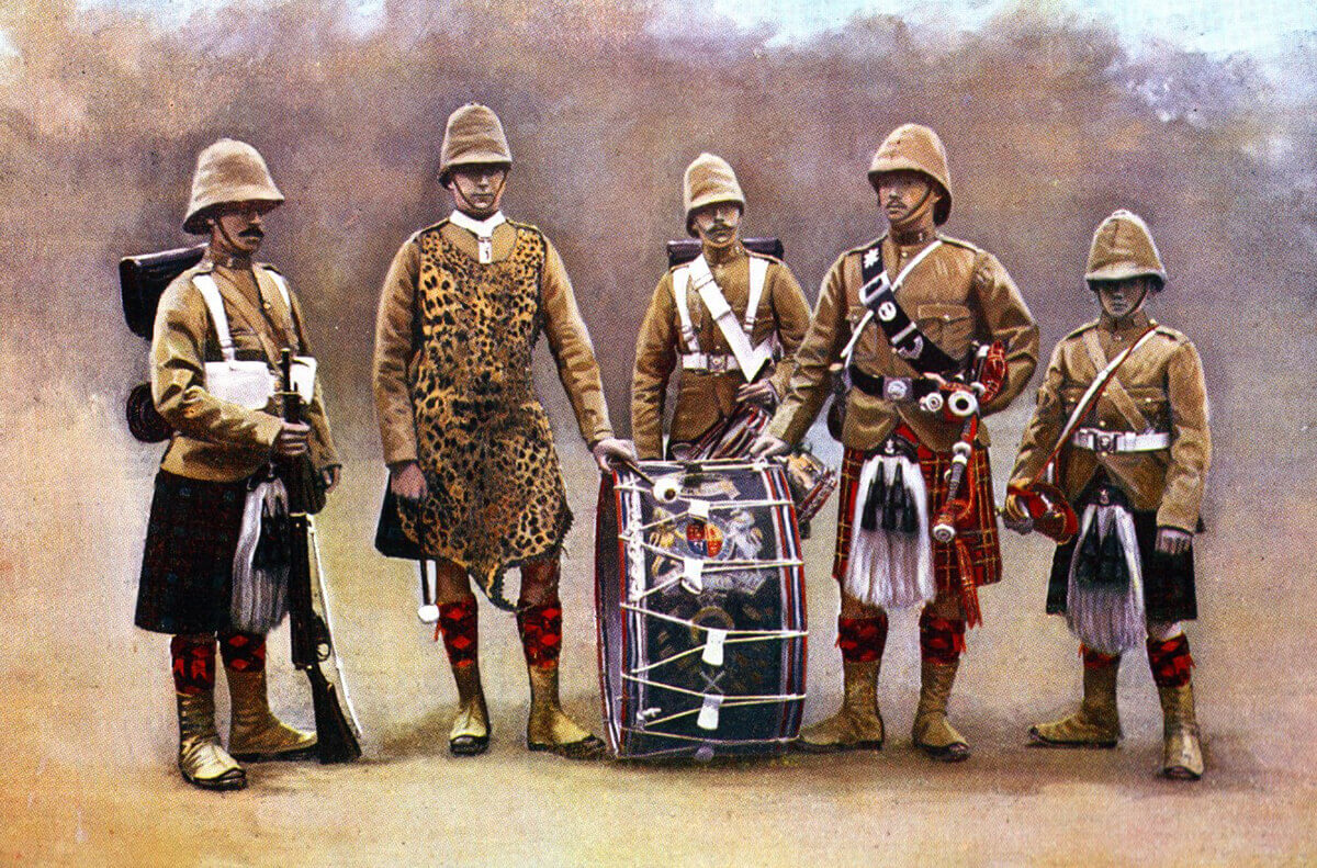 Black Watch: the Regiment's 2nd Battalion fought at the Battle of Magersfontein on 10th and 11th December 1899