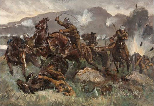 Saving the Guns at the Battle of Colenso on 15th December 1899: one of the most illustrated episodes in British Victorian Military History