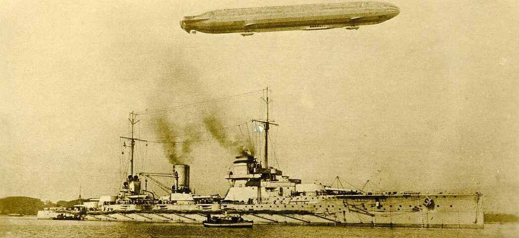 German battle cruiser SMS Seydlitz: Seydlitz was Admiral Hipper’s flagship in the Dogger Bank Action on 24th January 1915