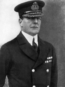 Vice-Admiral Sir David Beatty commanding the British Battle Cruiser Fleet at the Battle of Jutland 31st May 1916: to buy a picture of Admiral Beatty click here