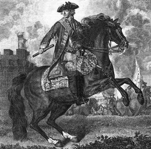 Sir John Ligonier: Battle of Lauffeldt 21st June 1747 in the War of the Austrian Succession: click here to buy this picture