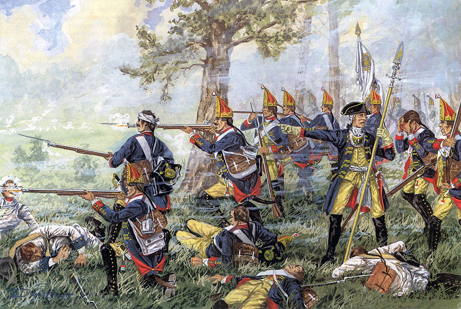 The Grenadier Guard Battalion of Einsiedel No. 6