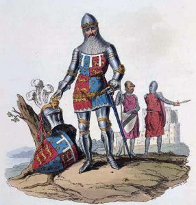 Edward, the Black Prince, commander of the English army at the Battle of Poitiers on 19th September 1356 in the Hundred Years