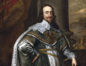 King Charles I who commanded his own Royalist army at the First Battle of Newbury on 20th September 1643 in the Civil War