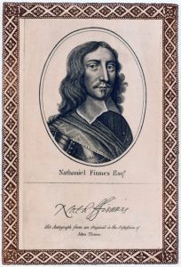 Nathaniel Fiennes, Parliamentary troop commander at the Powick Bridge skirmish on 23rd September 1642