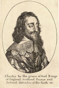 King Charles I Royalist Commander at the Battle of Lostwithiel 11th August to 2nd September 1644 in the English Civil War