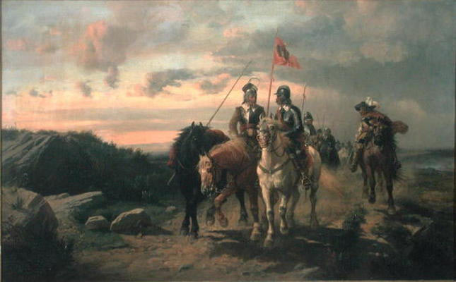 Break-out of the Parliamentary Horse: Battle of Lostwithiel 11th August to 2nd September 1644 in the English Civil War