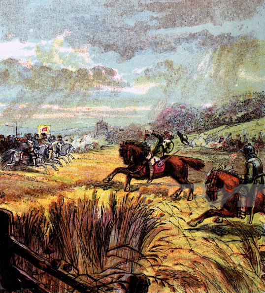 Battle of Chalgrove 18th June 1643 in the English Civil War