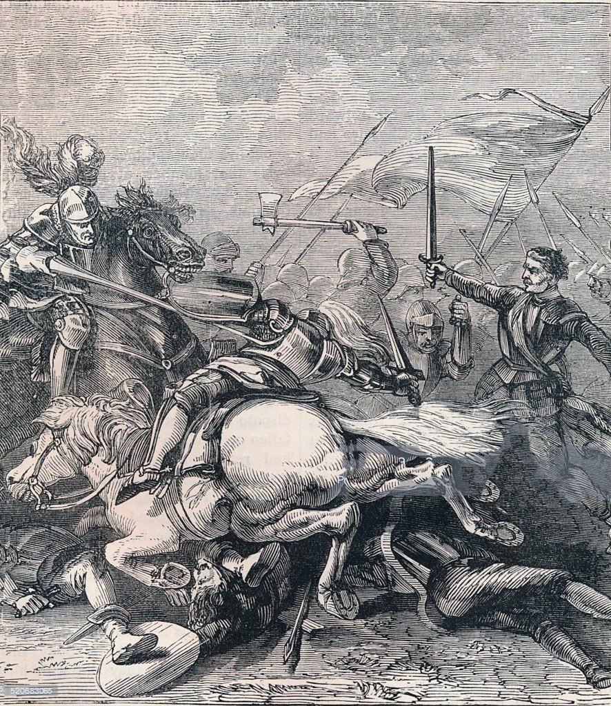 Battle of Flodden on 9th September 1513: buy this print