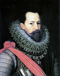 Alexander Farnese, Duke of Parma, Spanish commander in the Netherlands who failed to co-operate with the Duke of Medina Sidonia, commander of the Armada: Spanish Armada June to September 1588
