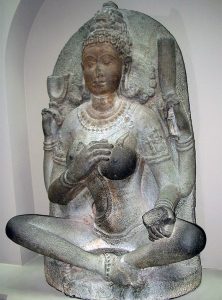 Yogini Goddess from Kaveripauk: Battle of Kavripauk on 23rd February 1752 in the Anglo-French Wars in India (Second Carnatic War)