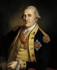 Baron Friedrich von Steuben: picture by Peale