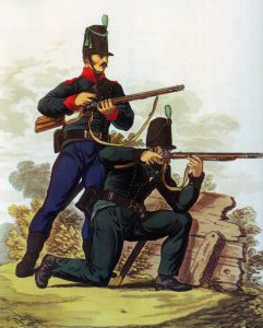 60th and 95th Rifles: Battle of Vimeiro on 21st August 1808 in the Peninsular War: buy this picture
