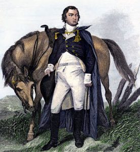 Major-General Nathaniel Greene: Battle of Germantown on 4th October 1777 in the American Revolutionary War: click here to buy this picture