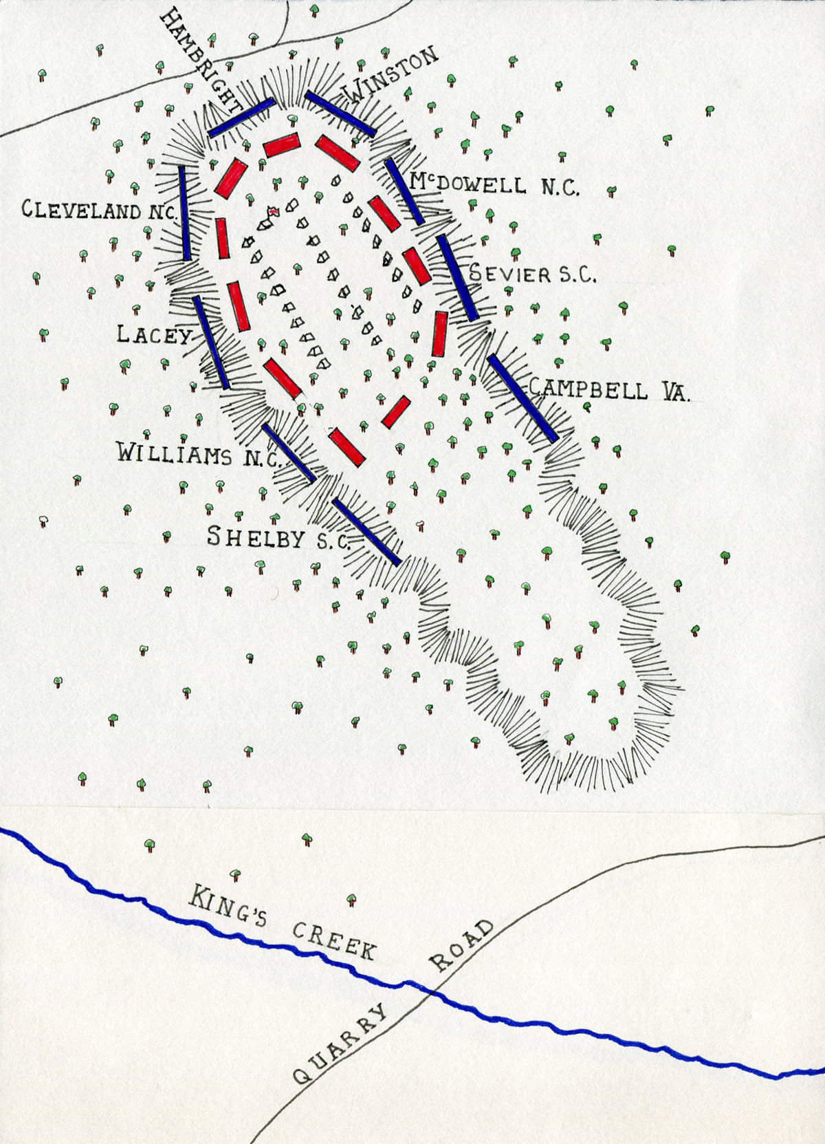 Map of the Battle of White Plains on 28th October 1776 in the American Revolutionary War: map by John Fawkes