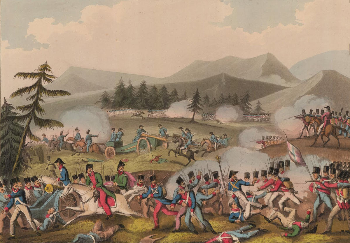 Battle of Barossa on 5th March 1811 in the Peninsular War