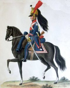 French Dragoon: Battle of Salamanca on 22nd July 1812 during the Peninsular War: picture by Cristoph and Cornelius Suhl