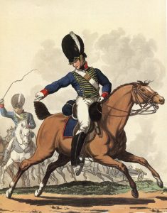 Royal Horse Artillery: Battle of Fuentes de Oñoro 3rd to 5th May 1811 in the Peninsular War: picture by Charles Hamilton Smith: buy this picture
