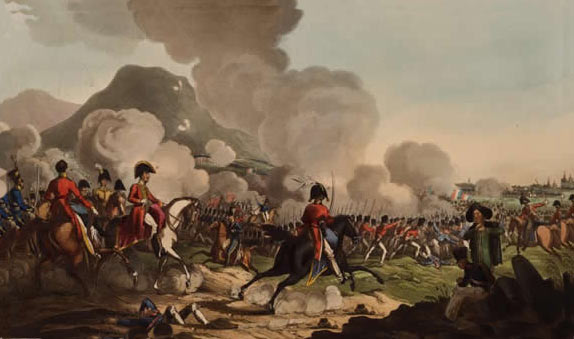 Battle of Salamanca on 22nd July 1812 during the Peninsular War: buy this picture