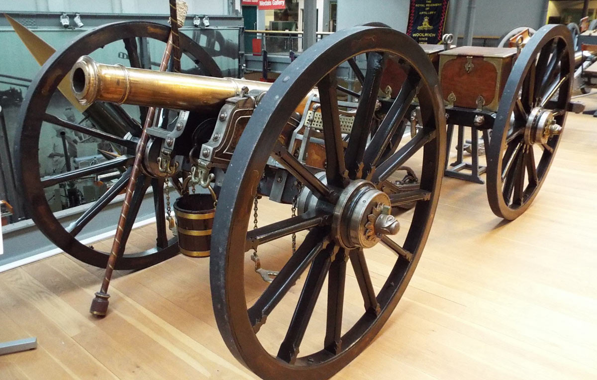 East India Company 9 pounder field gun: Battle of Ferozeshah on 22nd December 1845 during the First Sikh War