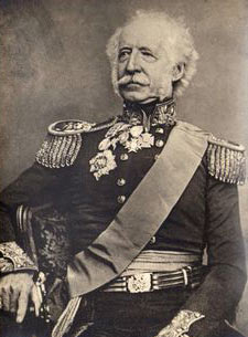 General Sir Hugh Gough, British commander at the Battle of Chillianwallah on 13th January 1849 during the Second Sikh War