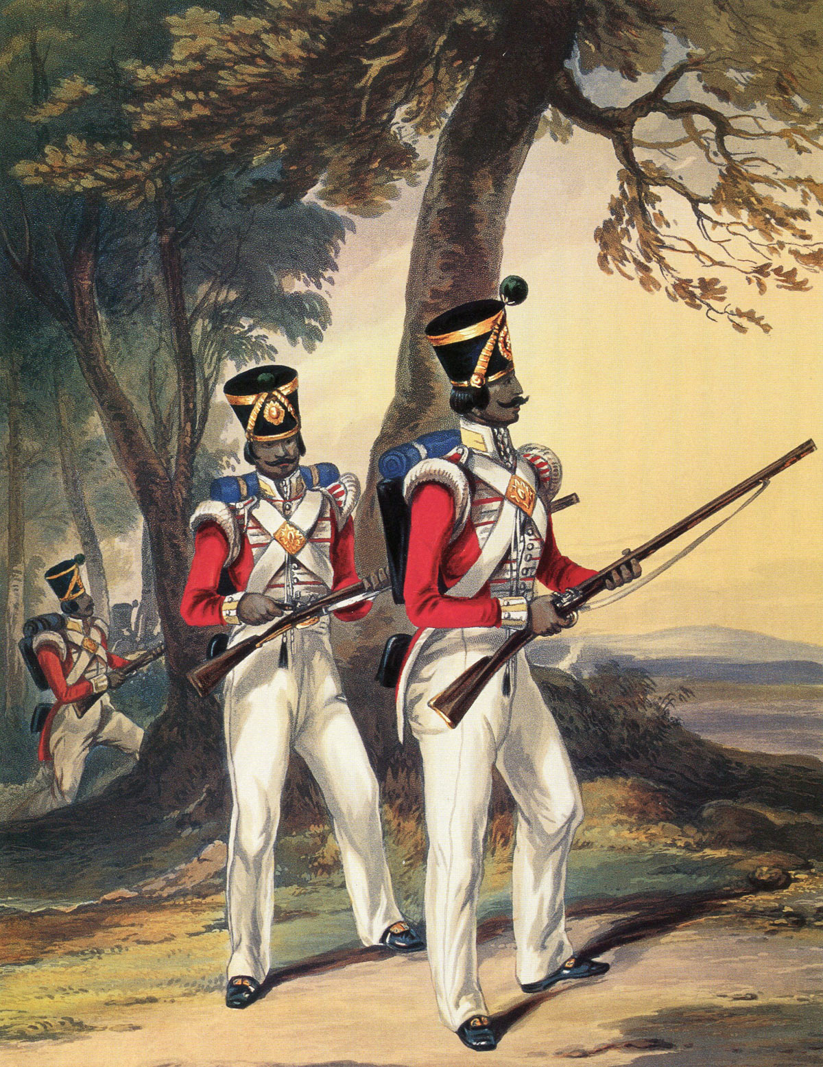Light Company of a Bengal Native Infantry Regiment: Battle of Sobraon on 10th February 1846 during the First Sikh War
