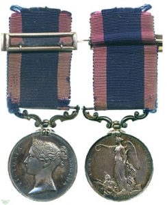 The Sutlej campaign medal of Captain Lawrence Fyler of HM 16th Lancers engraved with the Battle of Aliwal, now in the Fitzwilliam Museum in Cambridge