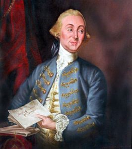Major Sir James Wright, Royal Governor of Georgia: capture of Savannah on 27th December 1778 during the American Revolutionary War