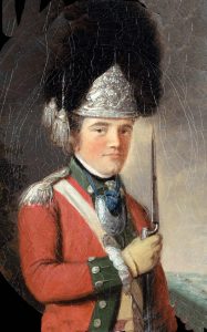 British Grenadier Officer of 63rd Regiment: Siege of Charleston April and May 1780 in the American Revolutionary War