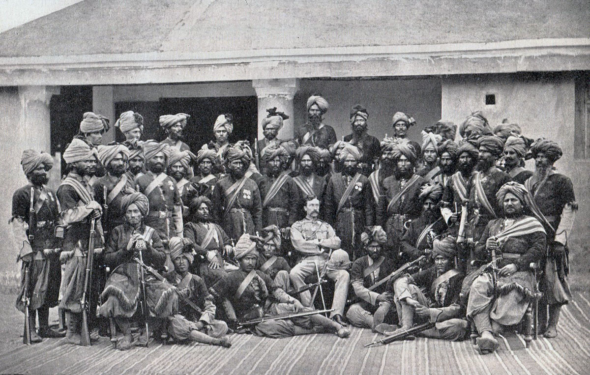 Soldiers of 20th Bengal Native Infantry (Brownlow’s Punjabis): Battle of Ali Masjid on 21st November 1878 in the Second Afghan War