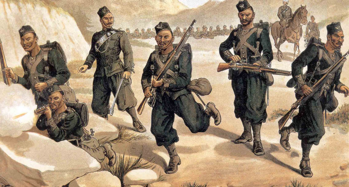 3rd Gurkhas: Battle of Ahmed Khel on 19th April 1880 in the Second Afghan War