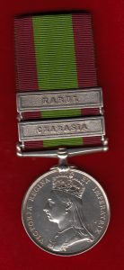 Second Afghan War Medal with clasps for Kabul and Charasia: Battle of Charasiab on 9th October 1879 in the Second Afghan War: Historik Orders of Greenwich