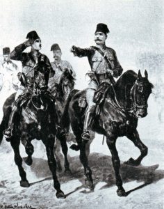 The Sirdar, Major General Sir Herbert Kitchener: Battle of Atbara on 8th April 1898 in the Sudanese War