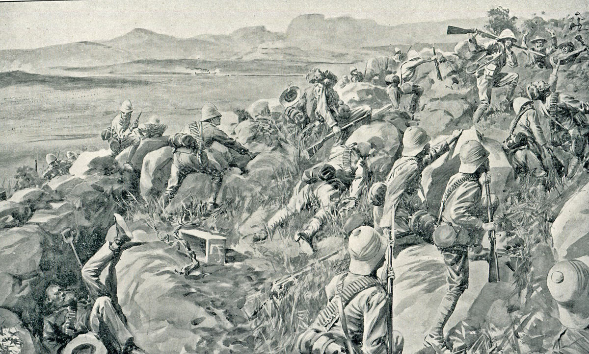 The last rush at Hlangwane Hill: Battles of Val Krantz and Pieters 5th to 28th February 1900 in the Great Boer War
