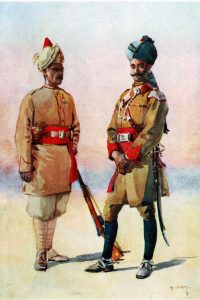 Guides Infantry and Guides Cavalry: Malakand Rising, 26th July to 22nd August 1897 on the North-West Frontier of India: picture by AC Lovett
