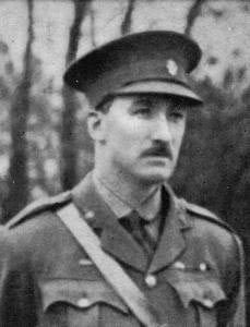 Lieutenant Colonel George Ansell commanding officer of 5th Dragoons Guards, killed at the Battle of Néry on 1st September 1914 in the First World War