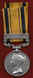 Zulu War Medal: Battle of Gingindlovu on 2nd April 1879 in the Zulu War