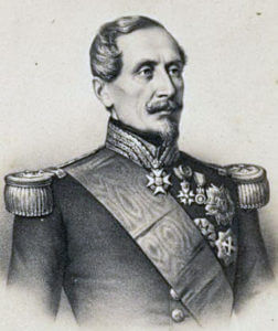 Marshal de Saint-Arnaud, French commander-in-chief at the Battle of the Alma on 20th September 1854 during the Crimean War
