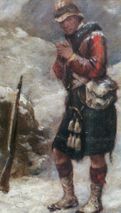 92nd Highlander in Afghanistan: Battle of Kabul December 1879 in the Second Afghan War: picture by Skeoch Cumming